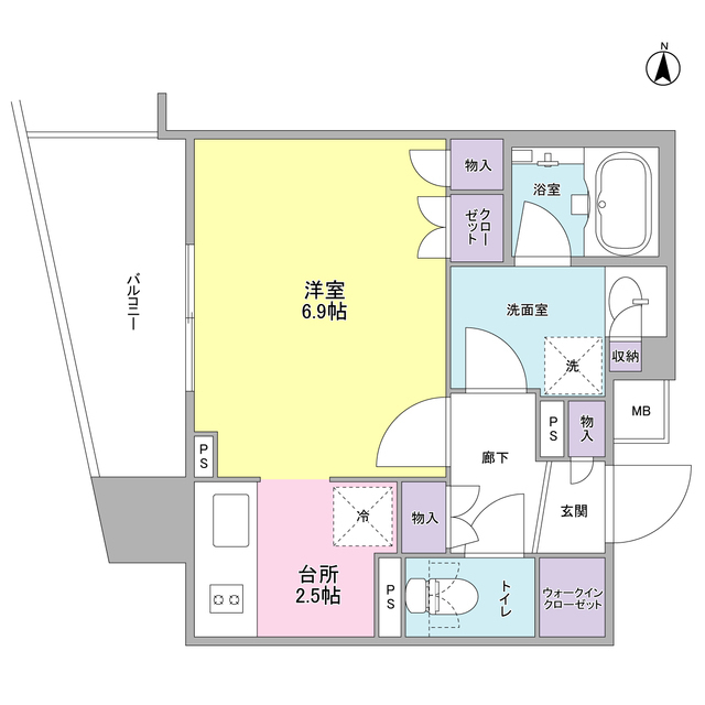 Studio Condo in Ojima 7