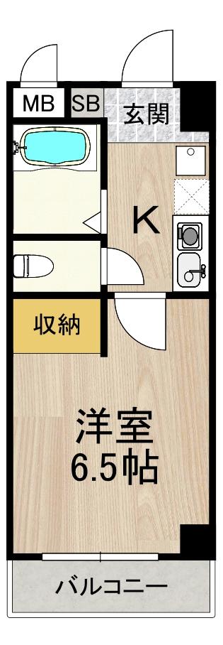 北梅田サニーアパートメント 1