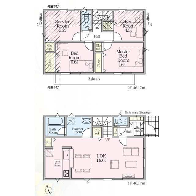 3-Bedroom House in Narahashi 1
