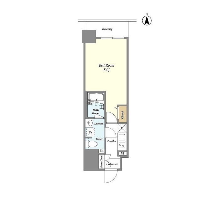 Modern Studio Condo Near Station in Ojima 9