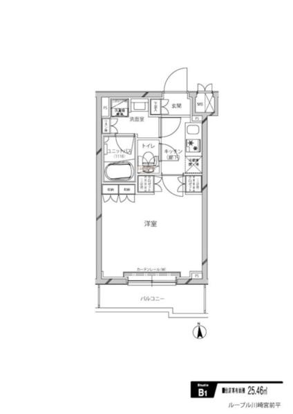 Modern Studio Condo Near Station in Kodai 1