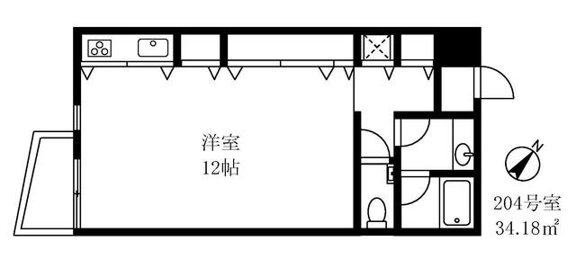Studio Condo in Shimomeguro 0