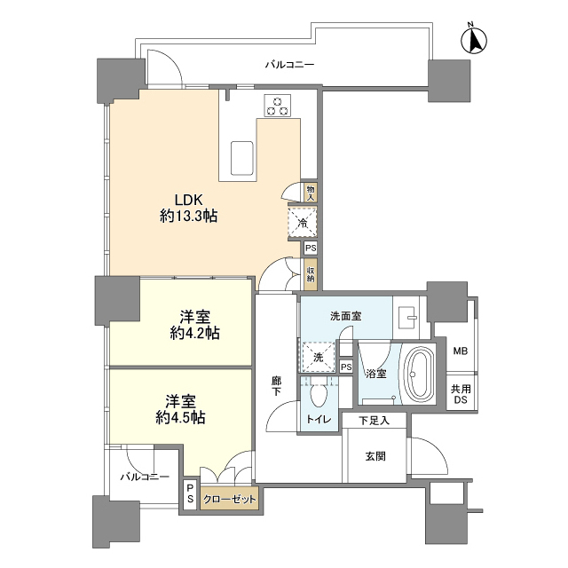 2-Bedroom Condo Near Station in Nishigotanda 2