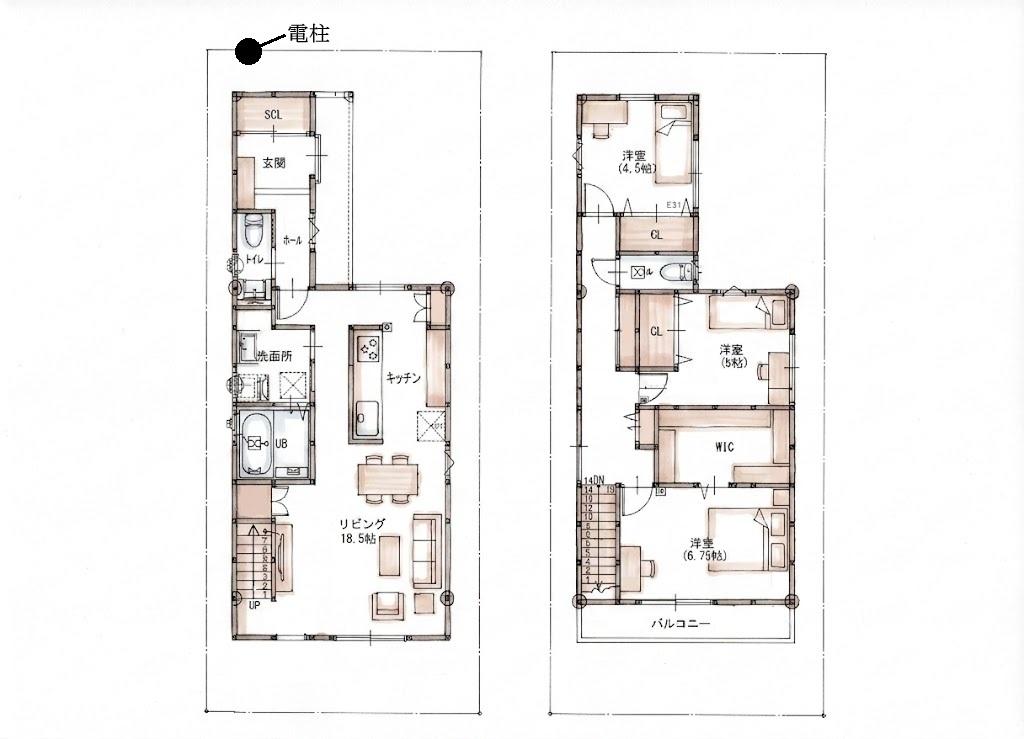 滋賀県草津市草津２丁目 新築戸建 1