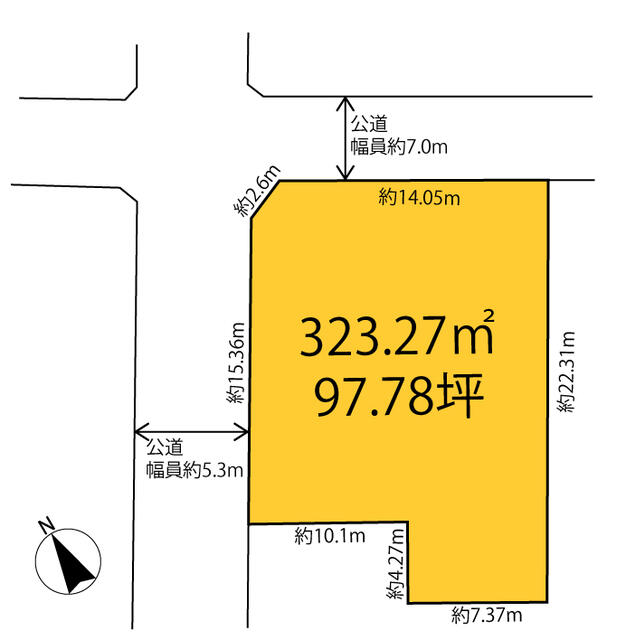Land in Hamajirimachi 0