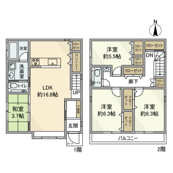 東京都世田谷区上用賀５丁目２４－１ 貸家 1