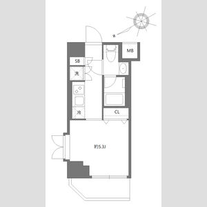 Studio Condo Near Station in Chuo 1