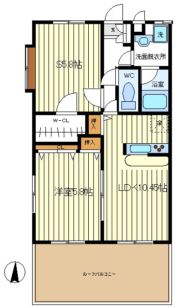 1-Bedroom Condo in Nagatsutaminamidai 1