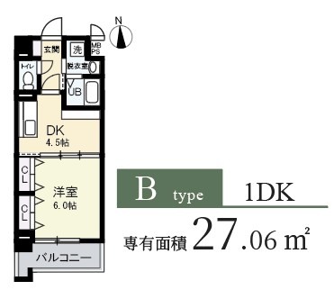 ブランクレール谷町 1