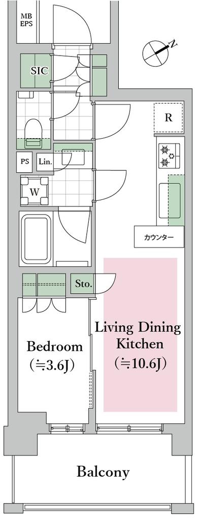 オープンレジデンシア用賀 1
