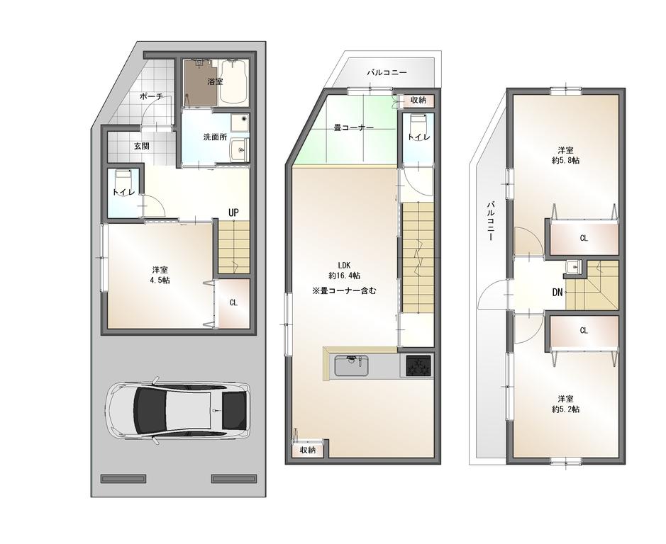 Brand New 3-Bedroom House in Kaida shimmachi 1