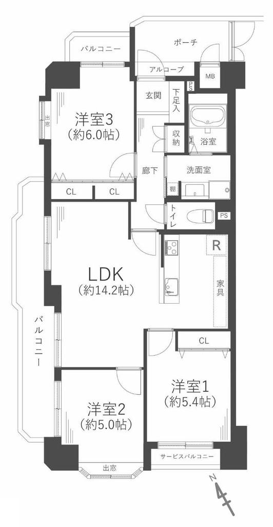 シャルマンフジ住之江公園・アミューゼ 1