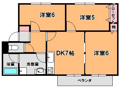 パセオみささぎ　Ａ棟 1