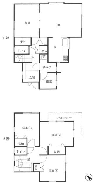 埼玉県所沢市大字山口 中古戸建 1