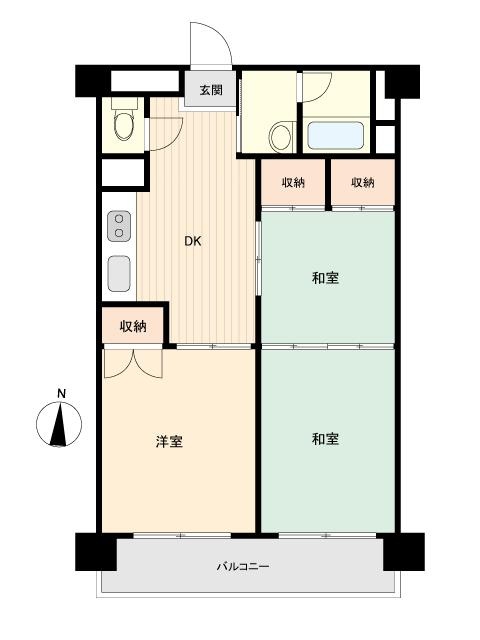 新蕨ハイツ 1